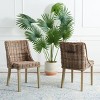 Caprice Dining Chair (Set of 2) - SEA7005 - Grey - Safavieh - 3 of 4