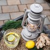 Feuerhand Outdoor Kerosene Fuel Lantern, German Made Weather Resistant Baby Special 276 Galvanized Hurricane Lamp for Camping or Patio, 10 Inches - 3 of 4
