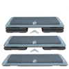 NAYSAYE Exercise Trainer Aerobic Step Platform with Adjustable Risers for Home Gym Workouts, Black and Gray, 42.91"*16.14"*4.33" - 3 of 4
