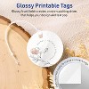 Avery Printable Round Tags with Sure Feed Technology, 2" Diameter, Glossy White Cardstock, Print-to-the-Edge, Laser/Inkjet, 300 Total - 2 of 4