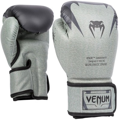 Venum Stone Hook and Loop Boxing Gloves - Mineral Green