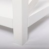 The Bianco Collection Agatha 44" Rectangular Italian Carrara White Marble Coffee Table - 4 of 4