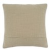 Saro Lifestyle Gingerbread House Throw Pillow With Poly Filling, 18", Beige - 2 of 3