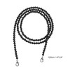Unique Bargains Faux Pearl Handbag Strap Black 1 Pc - 2 of 4