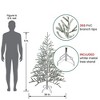 Northlight 5' Flocked Alpine Twig Artificial Christmas Tree - Unlit - 2 of 4