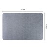 REGALWOVEN PVC Washable Wipeable Dining Table Decor Placemats 18 x 12 Inch 6 Pcs - 4 of 4
