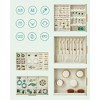 SONGMICS Jewelry Box with Glass Window 5-Layer Jewelry Storage Organizer with 3 Side Drawers - 4 of 4