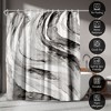 Americanflat 71x74 Shower Curtain - Abstract Shower Curtain Gulf by PI Creative Art - 4 of 4