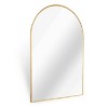 MAYEERTY Metal Framed Arched Bathroom Mirror for Wall - 3 of 4