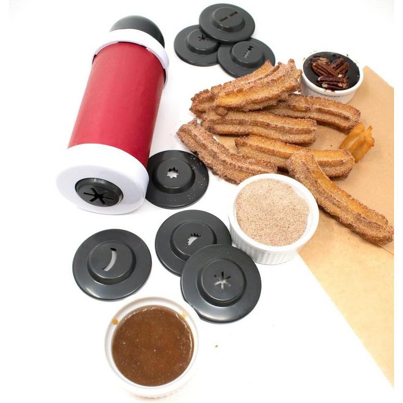 Norpro Churro Maker, Makes 8 Different Shapes, 5 of 7