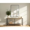 Elegant Lighting Contour Metal Rectangle Mirror 28x42 in Black - 2 of 4