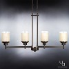 Urban Ambiance Luxury Contemporary Chandelier,  19.8125"H x 34.167"W,  Olde Bronze Finish, UHP2020 - 3 of 4