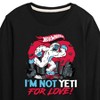 Boys' - Hot Wheels - I'm Not Yeti For Love Long Sleeve Graphic T-Shirt - 2 of 4