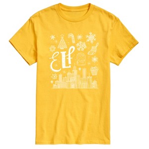 Men's - Elf - Doodle Logo Short Sleeve Graphic T-Shirt - 1 of 4