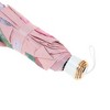 Unique Bargains Umbrella Manual 8-rib Double Layer Flower Sun Protection Vinyl Impact Cloth Hibiscus 1 Pcs - 4 of 4