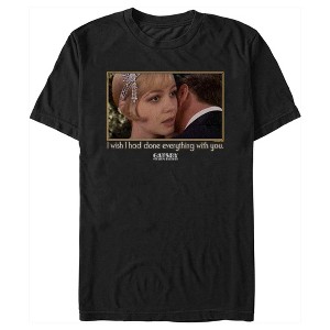 Men's The Great Gatsby I Wish I Had Done Everything With You T-Shirt - 1 of 4
