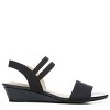 LifeStride Womens Yolo Strappy Wedge Sandals - 3 of 4