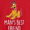 Men's - Disney - Mans Best Friend Long Sleeve Graphic T-Shirt - 2 of 3