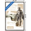 Trends International Star Wars: The Mandalorian Season 3 - N1 Starfighter Framed Wall Poster Prints - 3 of 4