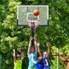 SKONYON 54 in. Portable Basketball Hoop System, Height Adjustable - 2 of 4