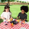 Joyfy 27 Pcs Kids Kitchen Toy Playset, BBQ Grill Pretend Play Food Sets, Gift for Toddlers 2 3 4 Years Old Girls Boys - 3 of 4