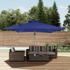 CLIHOME 11 Ft. Outdoor Roman Umbrella,with Double Top Vent,360 Degree Rotation & Heavy-Duty Aluminum Pole (Without Base) - 2 of 4