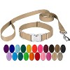 Country Brook Petz Premium Nylon Dog Collar and Leash Set for Small Medium Large Dogs - Vibrant 30+ Color Selection - 2 of 4