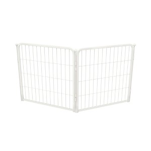 FXW Homeplus Indoor Dog Playpen - Stress-Free and Safe Play,Panels for Puppy and Small Dogs, Black│Patented - 1 of 4