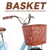 24" & 26" Women's Beach Cruiser Bike - Step-Through 1-Speed w/Basket & Adjustable Seat | Comfort Commuter Bicycle - 3 of 4