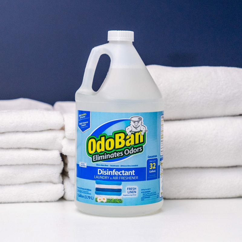 OdoBan Disinfectant Concentrate and Odor Eliminator, Fresh Linen Scent, 5 of 6