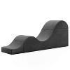 Avana Kami Convertible Chaise / Bed Bench for Yoga & Massage - End of Bed Ottoman with Concealed Fold Out Yoga Lounge Chair, 18" Wide, Microvelvet - 4 of 4