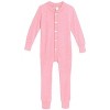 City Threads USA-Made Kids' Soft & Cozy Thermal Union Suit - Boys/Girls/Infants/Toddlers One-Piece Christmas Outfit - 3 of 4