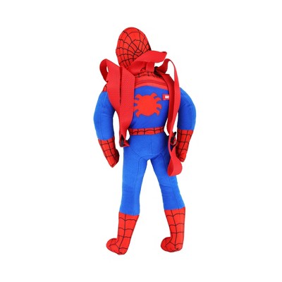 Fast Forward Marvel Spider-Man 17 Inch Plush Backpack - image 2