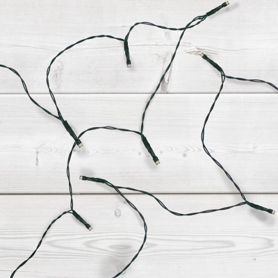 Northlight LED Micro Wide Angle Christmas Lights - Warm White - 32' Green Wire - 50ct
