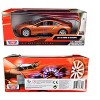 2018 BMW i8 Coupe Metallic Orange with Black Top 1/24 Diecast Model Car by Motormax - 3 of 3