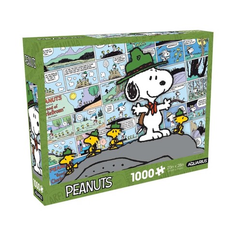 Aquarius Puzzles Peanuts Beagle Scouts 1000 Piece Jigsaw Puzzle - image 1 of 3