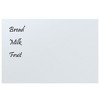vidaXL Wall-mounted Magnetic Board White 23.6"x15.7"Â Tempered Glass - 3 of 4