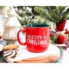 Silver Buffalo Disney Minnie and Mickey Mouse Cozy Christmas Camper Mug | Holds 20 Ounces - 4 of 4