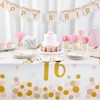 Blue Panda 170-Piece Sweet 16 Party Supplies, Disposable Dinnerware Set with Table Cover, Banner for Birthday Decorations (Serves 24) - 2 of 4