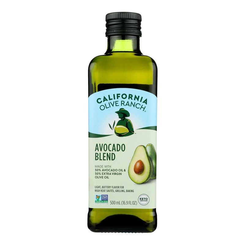 California Olive Ranch Avocado & Extra Virgin Olive Oil Blend - Case of 6/16.9 oz, 2 of 8