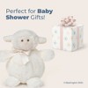 Bearington Baby Lambykin Plush Stuffed Animal Lamb with Satin Bow, 6 inches - 4 of 4