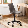 NicBex Adjustable Office Chair with Faux Leater Seat,Modern Computer Chair with Steel Frame,Swivel Desk Chair for Adult,Student - 4 of 4