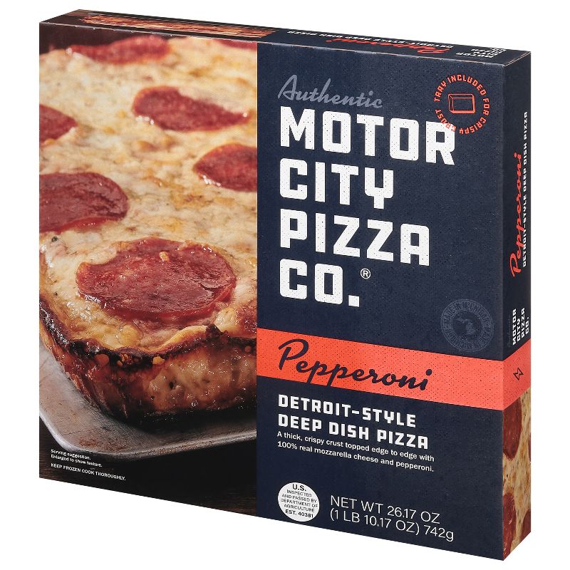 Motor City Frozen Pepperoni Pizza - 26.17oz, 4 of 5