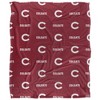 Colgate University Logo Pattern Silky Touch Blanket White 50x60 - 2 of 4