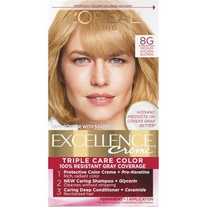 L'Oreal Paris Excellence Triple Protection Permanent Hair Color - 6.3 fl oz - 1 of 4