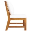 Middle Sofa Solid Acacia wood Medium Durable vidaXL - 4 of 4