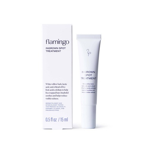 Flamingo Ingrown Spot Treatment with White Willow Bark and Lactic Acid - 0.5 fl oz - image 1 of 4