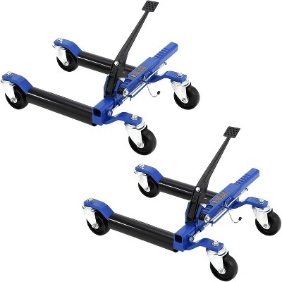 Car Dolly Jack,1500LBS Capacity Mechanical Car Wheel Dolly with Steel Twin Rollers,Heavy Duty Rollers with Foot Pedal for Tire Auto Repair