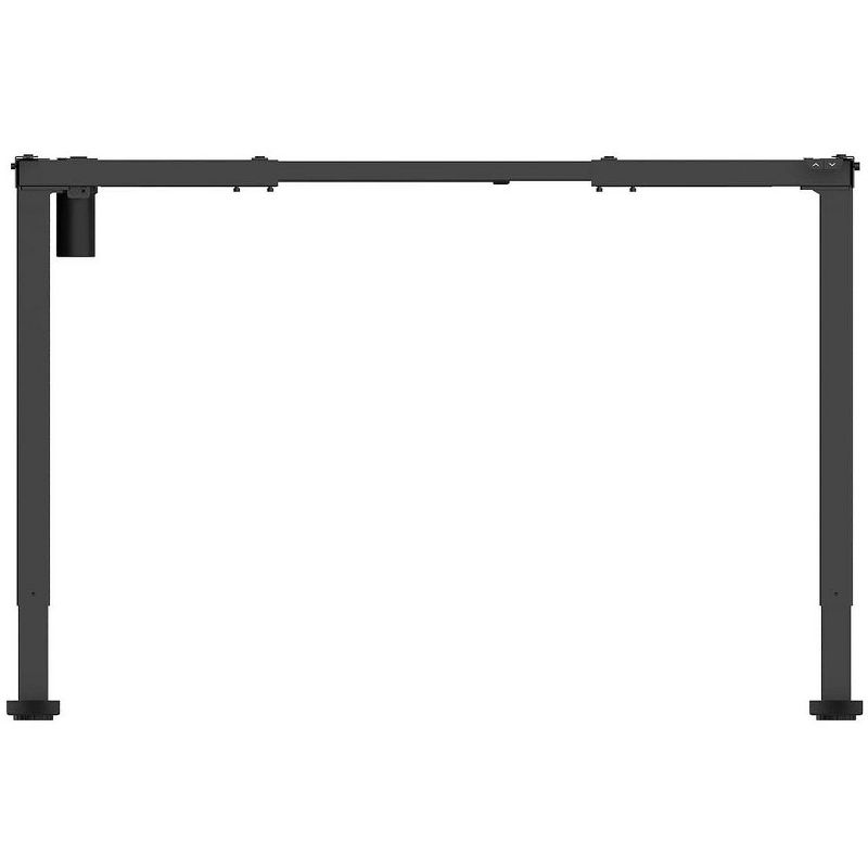 Monoprice Single Motor Sit-Stand Desk - Black, Back to Basics Electric, 32.4 x 18.9 x 27.9 Inches, Lifts & Lowers Up To 154lbs - Workstream Collection, 5 of 6