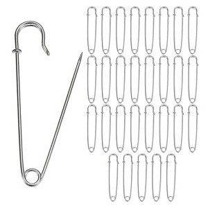 Unique Bargains Durable Sewing Upholstery Spring Lock Blanket Bulk Large Safety Pins 30 Pcs - 1 of 4